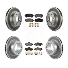 Load image into Gallery viewer, Front Rear Coat Disc Brake Rotor Ceramic Pad Kit For Mercedes-Benz Sprinter 3500