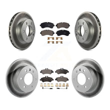 Load image into Gallery viewer, Front Rear Coat Brake Rotor Ceramic Pad Kit For Sprinter 3500 Dodge Freightliner