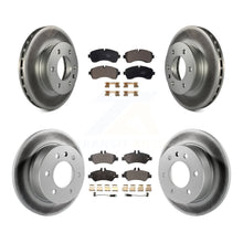 Load image into Gallery viewer, Front Rear Coat Brake Rotor Ceramic Pad Kit For Sprinter 3500 Dodge Freightliner