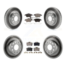 Charger l&#39;image dans la galerie, Front Rear Coated Disc Brake Rotors And Ceramic Pads Kit For Volkswagen Beetle