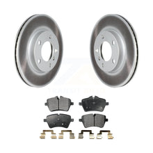 Load image into Gallery viewer, Front Coated Disc Brake Rotor Ceramic Pad Kit For Mini Cooper Countryman Paceman