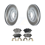 Front Coated Disc Brake Rotor Ceramic Pad Kit For Mini Cooper Countryman Paceman