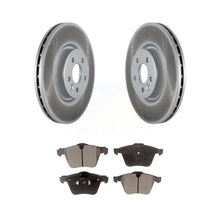 Load image into Gallery viewer, Front Coated Disc Brake Rotor And Ceramic Pad Kit For Volvo S60 XC70 S80 V60 V70