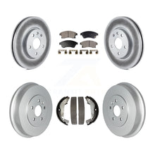 Charger l'image dans la galerie, Front Rear Coated Brake Rotor Ceramic Pad &amp; Drum Kit For Chevrolet Cruze Limited