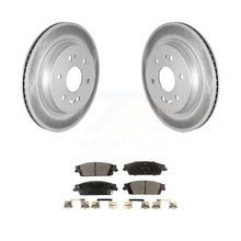 Load image into Gallery viewer, Rear Coat Brake Rotor Ceramic Pad Kit For Chevrolet Silverado 1500 LD GMC Sierra