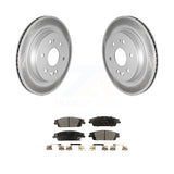 [Rear] 2019 Chevrolet Silverado 1500 LD GMC Premium Coated Rotors & Ceramic Pads Brake Kit For Max Braking