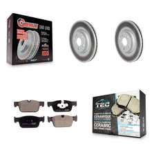 Charger l'image dans la galerie, Front Coat Brake Rotors Ceramic Pad Kit For Volvo XC60 S90 S60 V90 Cross Country