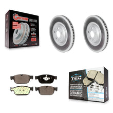Charger l'image dans la galerie, Front Coated Brake Rotors Ceramic Pad Kit For Volvo XC90 XC60 XC40 S90 V90 Cross