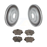 Front Coated Disc Brake Rotor Ceramic Pad Kit For Mini Cooper Countryman Clubman