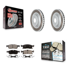Load image into Gallery viewer, Front Coat Disc Brake Rotor Ceramic Pad Kit For Mercedes-Benz GLS450 GL450 GL350