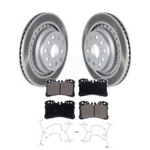 Load image into Gallery viewer, Front Coated Disc Brake Rotors And Ceramic Pads Kit For Lexus LS460 LS600h