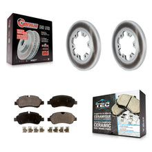Charger l'image dans la galerie, Rear Coat Brake Rotors Ceramic Pad Kit For Ford Transit-350 HD With 6 Lug Wheels