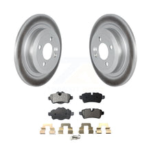 Charger l&#39;image dans la galerie, Rear Coated Disc Brake Rotors And Ceramic Pads Kit For Mini Cooper