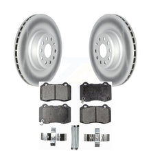 Charger l&#39;image dans la galerie, Rear Coated Disc Brake Rotors And Ceramic Pads Kit For Tesla X S