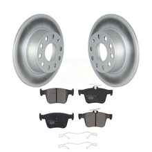 Charger l&#39;image dans la galerie, Rear Coated Disc Brake Rotors And Ceramic Pads Kit For Volkswagen Jetta Taos