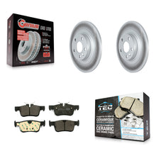 Load image into Gallery viewer, Rear Coated Brake Rotor Ceramic Pad Kit For Volvo XC60 With 302mm Diameter