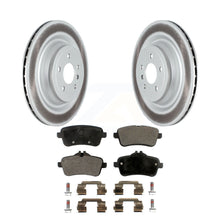 Load image into Gallery viewer, Rear Coat Brake Rotor Ceramic Pad Kit For Mercedes-Benz GLS450 GL450 GLS550 ML63