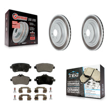 Load image into Gallery viewer, Rear Coat Brake Rotor Ceramic Pad Kit For Mercedes-Benz GLS450 GL450 GLS550 ML63