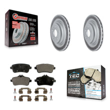 Load image into Gallery viewer, Rear Coated Brake Rotor Ceramic Pad Kit For Mercedes-Benz ML350 GLE350 GLE43 AMG