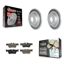 Charger l'image dans la galerie, Rear Coat Brake Rotors Ceramic Pad Kit For Mini Cooper Countryman BMW i3 Clubman