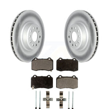 Load image into Gallery viewer, Rear Coated Disc Brake Rotors And Ceramic Pads Kit For 2012-2016 Tesla S