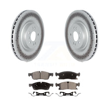 Charger l&#39;image dans la galerie, Front Coat Disc Brake Rotor Ceramic Pad Kit For Mercedes-Benz ML350 GLE350 ML400