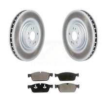 Load image into Gallery viewer, Front Coated Disc Brake Rotors &amp; Ceramic Pad Kit For Mercedes-Benz ML550 GLE550e