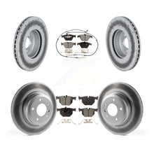 Charger l&#39;image dans la galerie, Front Rear Coat Brake Rotors Ceramic Pad Kit For 2012 BMW 335i Convertible/Coupe