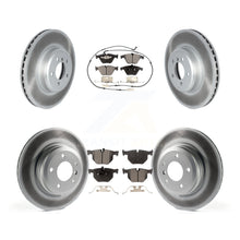 Load image into Gallery viewer, Front Rear Coat Brake Rotors Ceramic Pad Kit For 2012 BMW 335i Convertible/Coupe
