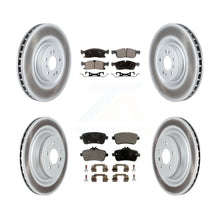 Charger l'image dans la galerie, Front Rear Coat Brake Rotor Ceramic Pad Kit For Mercedes-Benz GLS450 GL450 GL350