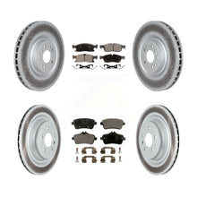 Charger l'image dans la galerie, Front Rear Coat Brake Rotor Ceramic Pad Kit For Mercedes-Benz GLS450 GL450 GL350
