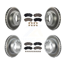 Load image into Gallery viewer, Front Rear Coat Disc Brake Rotor Ceramic Pad Kit For Mercedes-Benz Sprinter 3500