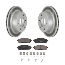 Load image into Gallery viewer, Rear Coated Disc Brake Rotors And Ceramic Pads Kit For 2019-2022 Ford Ranger