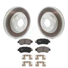 Load image into Gallery viewer, Front Coated Disc Brake Rotors And Ceramic Pads Kit For Nissan Kicks Versa