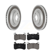 Load image into Gallery viewer, Front Coat Disc Brake Rotor Ceramic Pad Kit For Land Rover Range Sport Discovery