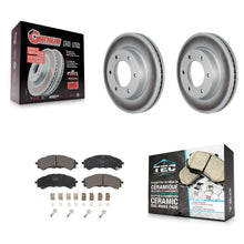 Charger l'image dans la galerie, Front Coated Disc Brake Rotors And Ceramic Pads Kit For Ford Ranger Bronco