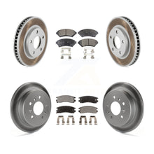 Charger l&#39;image dans la galerie, Front Rear Coat Brake Rotor Ceramic Pad Kit For Buick Century Pontiac Grand Prix