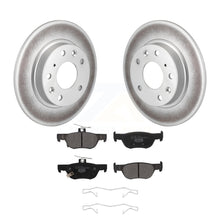 Charger l&#39;image dans la galerie, Rear Coated Disc Brake Rotors And Ceramic Pads Kit For Mazda 3 CX-30