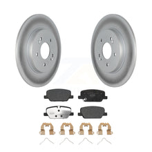 Charger l&#39;image dans la galerie, Rear Coated Disc Brake Rotors Ceramic Pad Kit For Hyundai Santa Fe Kia Telluride