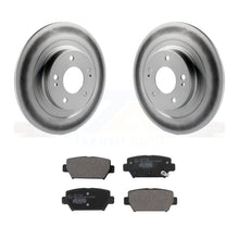 Charger l&#39;image dans la galerie, Rear Coated Disc Brake Rotors And Ceramic Pads Kit For Mitsubishi Eclipse Cross