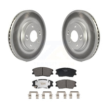 Load image into Gallery viewer, Front Coat Brake Rotor Ceramic Pad Kit For 20-22 Kia Soul 1.6L with Turbocharged