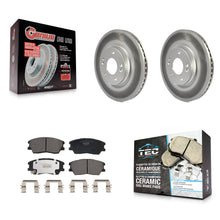 Load image into Gallery viewer, Front Coat Brake Rotor Ceramic Pad Kit For 20-22 Kia Soul 1.6L with Turbocharged