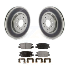 Charger l&#39;image dans la galerie, Front Coated Brake Rotor Ceramic Pad Kit For Buick Regal Sportback FWD with 2.0L