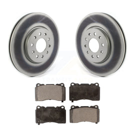 [Front] 2020 Buick Regal Sportback 3.6L Premium Coated Rotors & Ceramic Pads Brake Kit For Max Braking