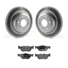 Load image into Gallery viewer, Rear Coat Brake Rotors Ceramic Pad Kit For 2012 BMW X1 With 336mm Diameter Rotor