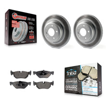 Load image into Gallery viewer, [Rear] 2012 BMW X1 xDrive28i Premium Coated Rotors &amp; Ceramic Pads Brake Kit For Max Braking