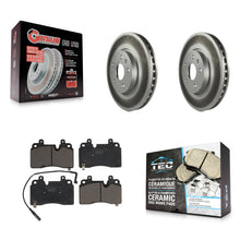 Charger l'image dans la galerie, Front Coat Disc Brake Rotor Ceramic Pad Kit For 2020 Chevrolet Corvette Stingray
