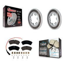 Load image into Gallery viewer, Rear Coat Brake Rotor Ceramic Pad Kit For 2022-2022 Ford Transit-150 Transit-250