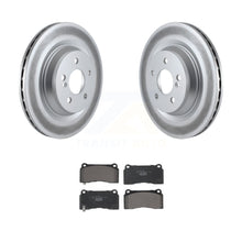 Charger l&#39;image dans la galerie, Rear Coated Disc Brake Rotor &amp; Ceramic Pad Kit For 2011-2014 Mercedes-Benz CL550