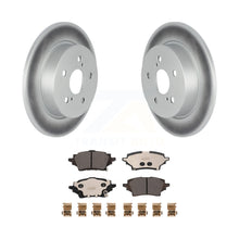 Load image into Gallery viewer, Rear Coated Disc Brake Rotors And Ceramic Pads Kit For Toyota C-HR